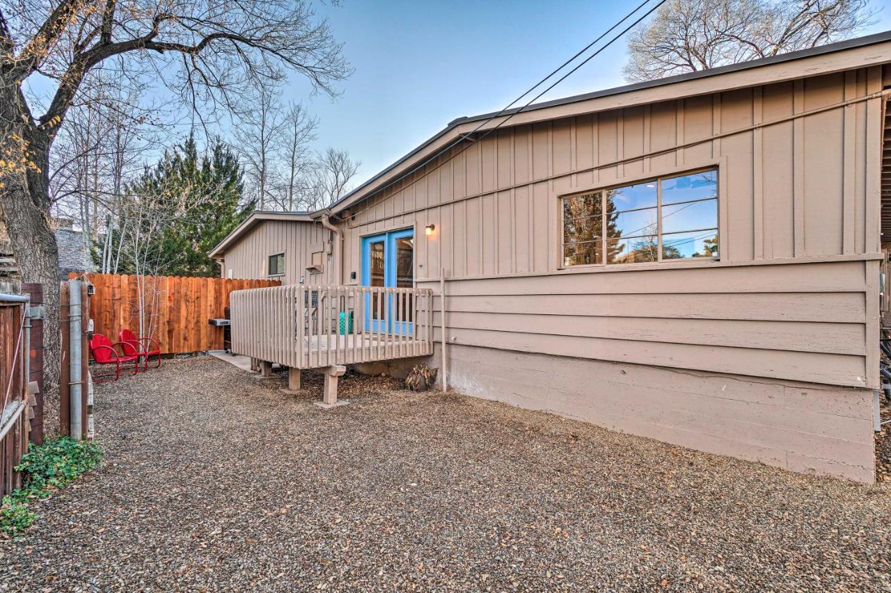 Cozy Flagstaff Studio With Patio - Near Dtwn! מראה חיצוני תמונה